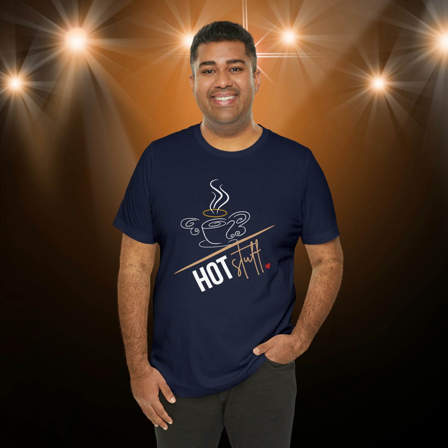 A "Hot Stuff!" Unisex T-shirt