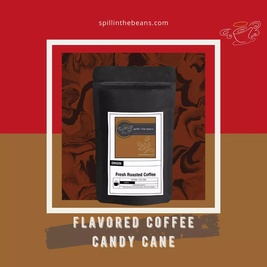 Coffee Collection - Candy Cane Natural Flavored Coffee - Shipping Included