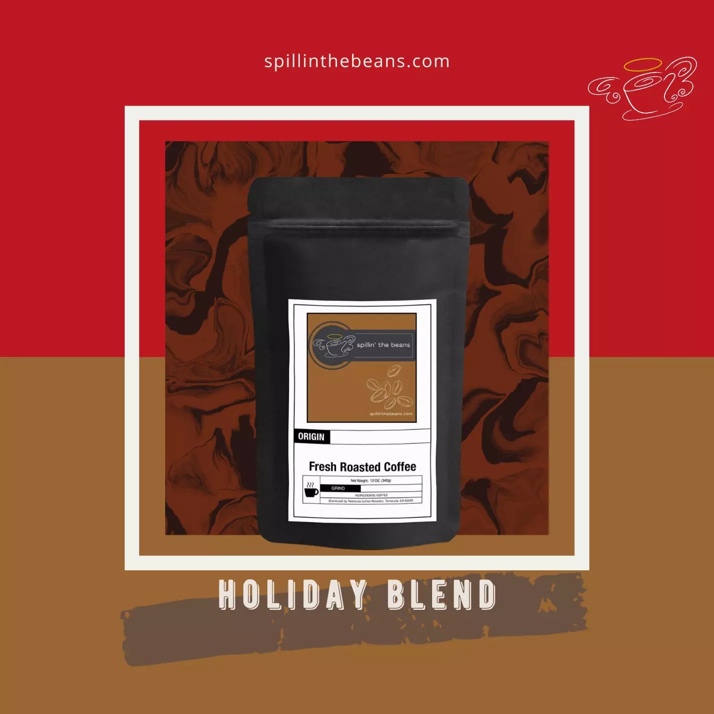 Coffee Collection - Holiday Blend Coffee - Shipping Included