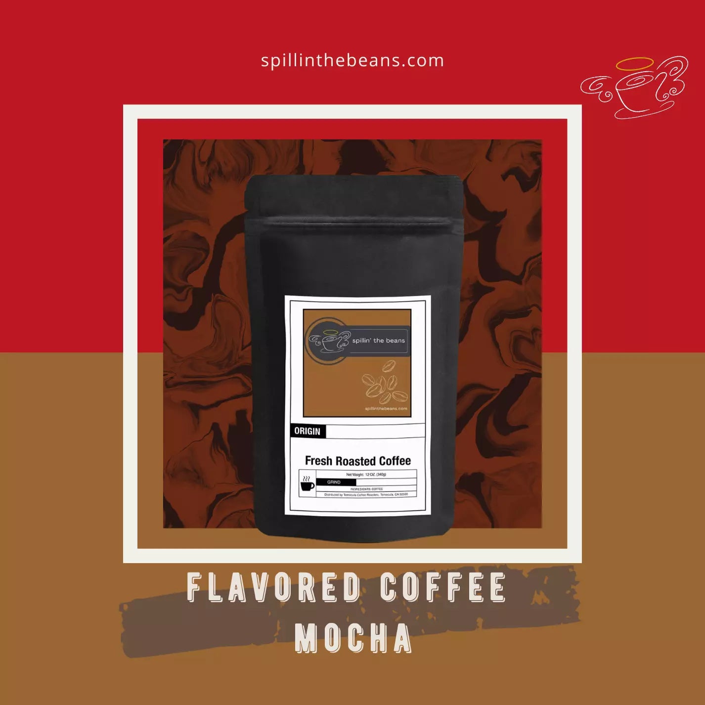Coffee Collection - Mocha Naturally Flavored Coffee - Shipping Included
